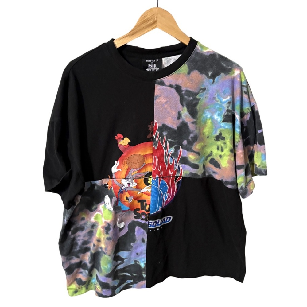 Forever 21 Space Jam A New Legacy Tee - Black and Multicolor